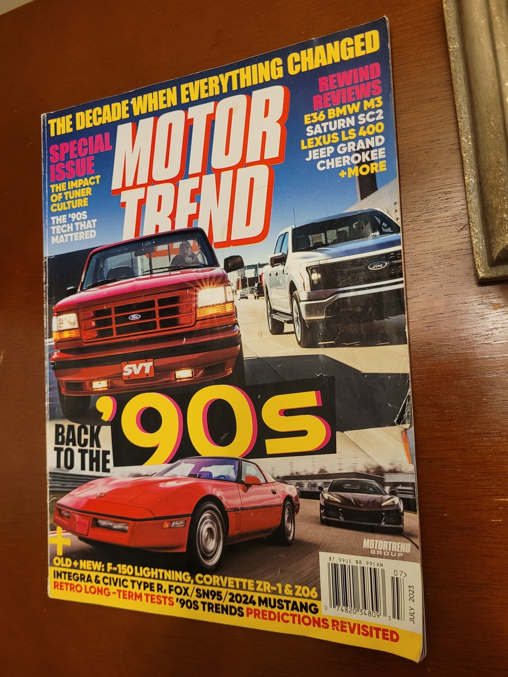 MotorTrend Back To The 90s Magazine 2023